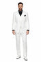 Mens John Travolta Saturday Night Fever Disco Suit Jacket in White
