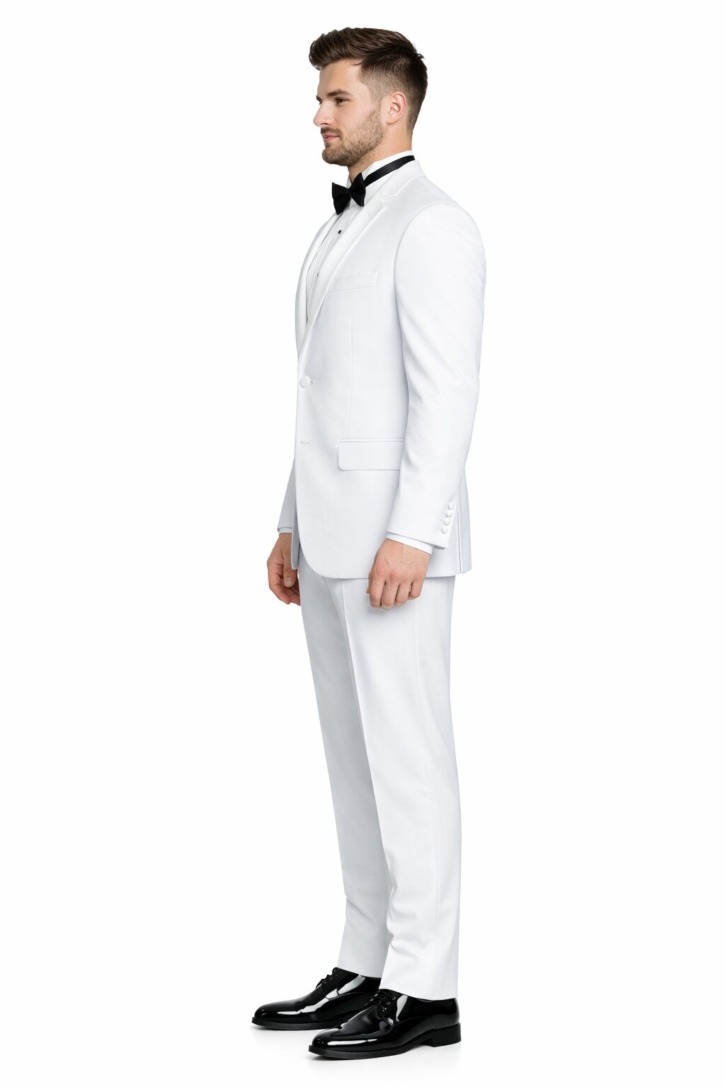 White Prom Suit - White Prom Tuxedo  - White Suit