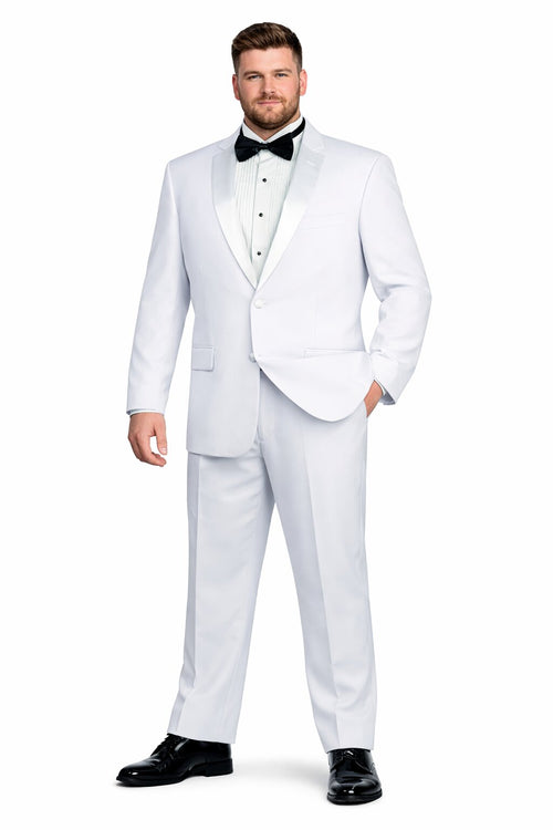 White Prom Suit - White Prom Tuxedo  - White Suit