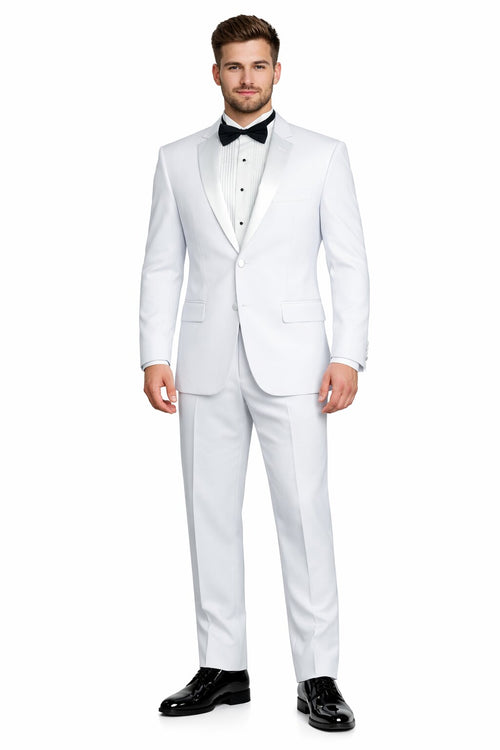 White Prom Suit - White Prom Tuxedo  - White Suit