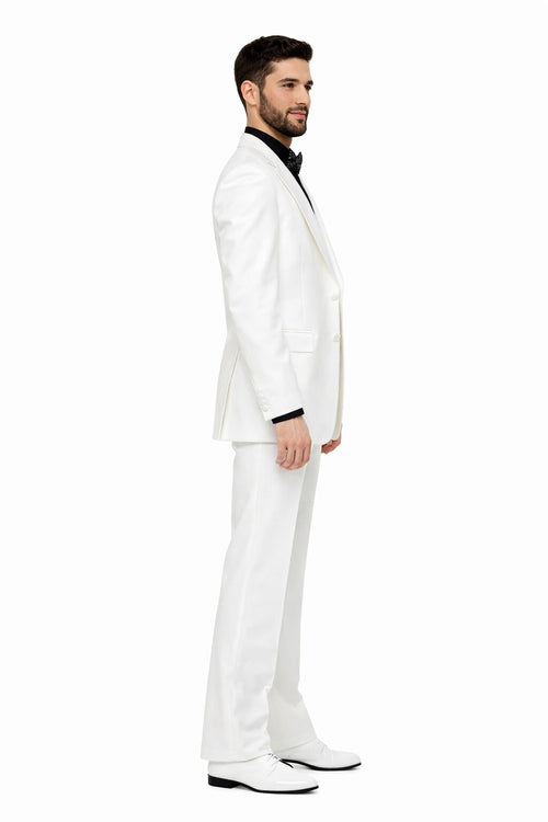 Mens John Travolta Saturday Night Fever Disco Suit Jacket in White