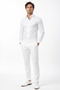 Mens Wrinkle Free French Cuff Dress Shirt Spread Collar Mens Dress Shirt