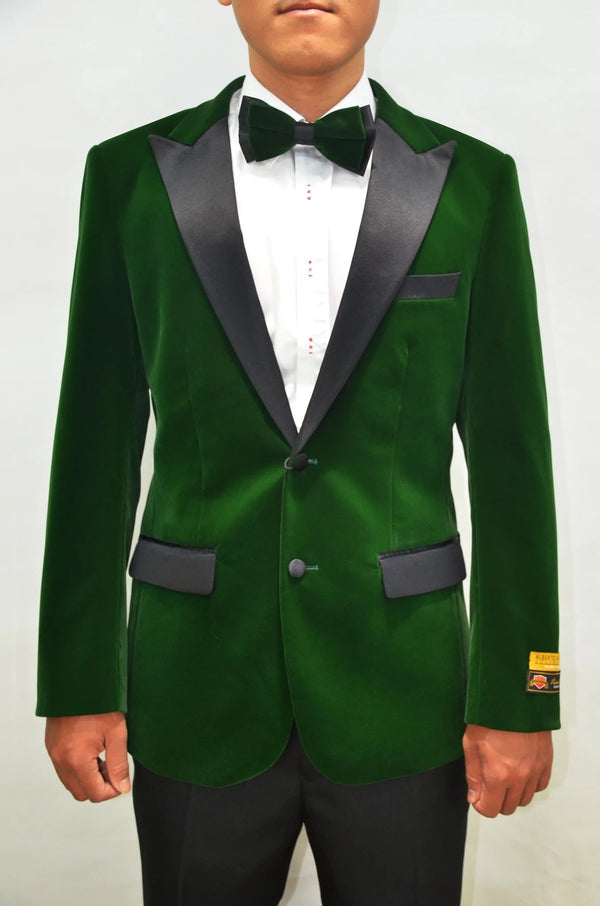 Mens Velvet Blazer - Velvet Jacket Mens big and tall velvet blazer - Velvet Dinner Jacket