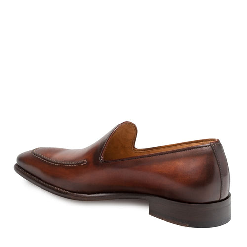 Mezlan Curtana Men’s Cognac Calfskin Slip-On Dress Loafer