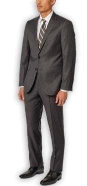 Mix And Match Suits Men's Suit Separates Wool Fabric Charcoal Suit By Alberto Nardoni Brand - AlbertoNardoniStore