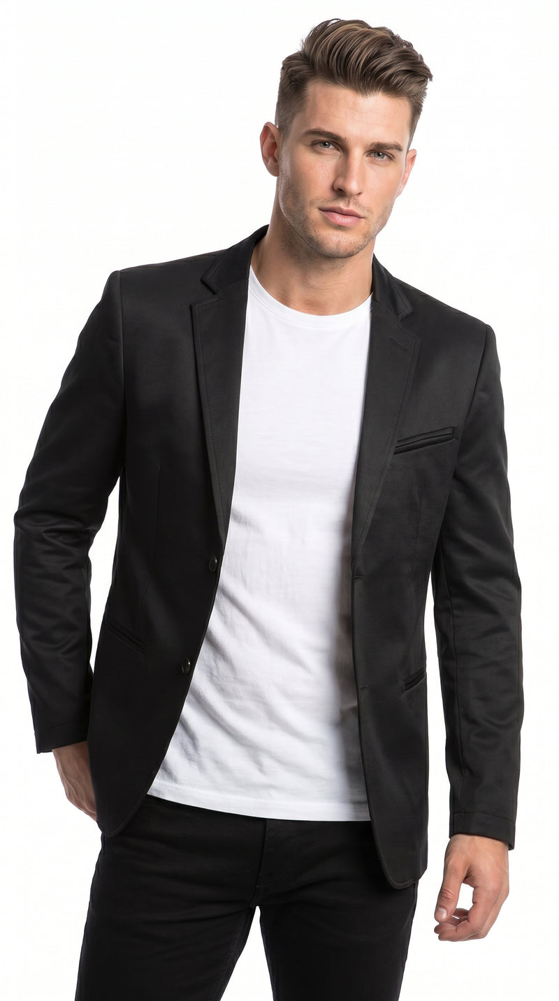 Roberto Tapia Men’s Black Western Cowboy Blazer MON-2174, Saco Vaquero Charro Jacket