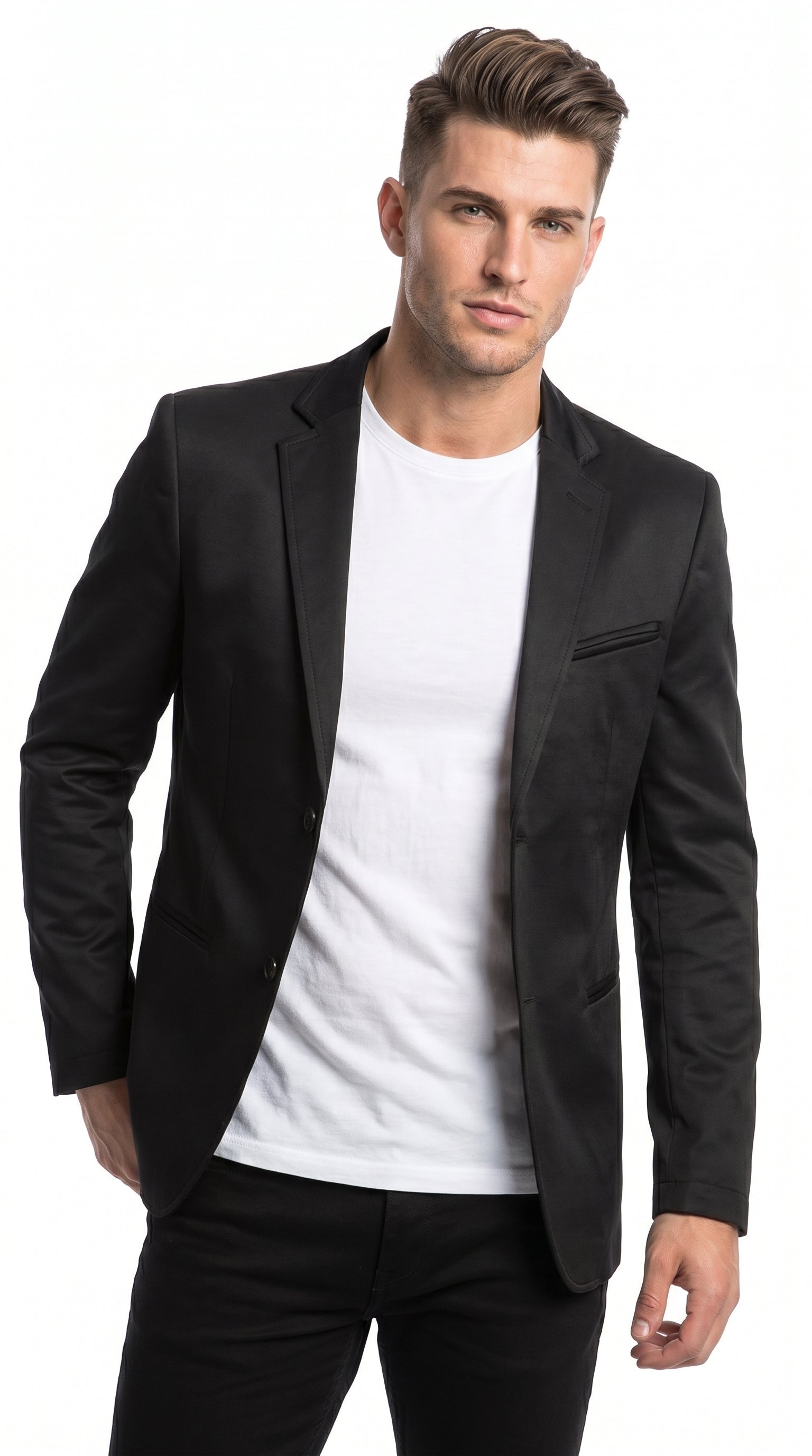 Roberto Tapia Men’s Black Western Cowboy Blazer MON-2174, Saco Vaquero Charro Jacket