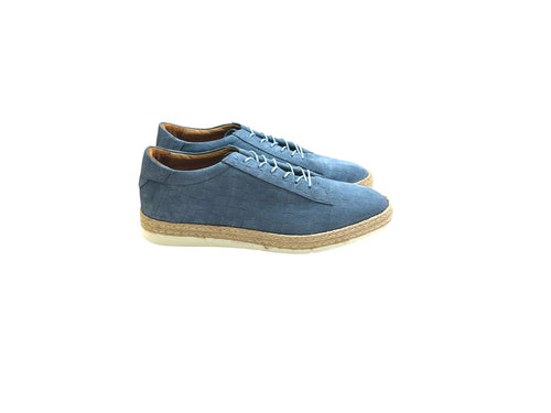 P01062 Monaco Crocco print sport- Blue