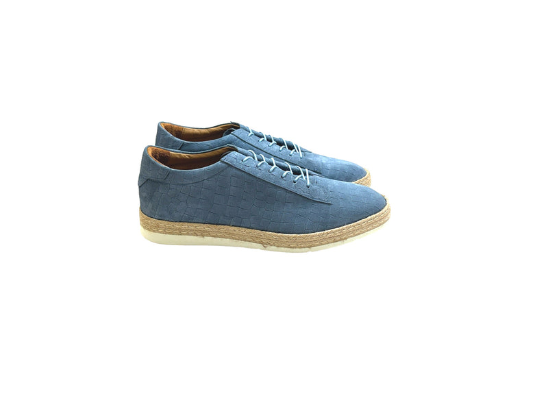 P01062 Monaco Crocco print sport- Blue