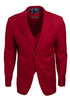 Mens Stacy Adams Suit - Stacy Adams Suit Men's Two Button Vested Basic Suit in Red