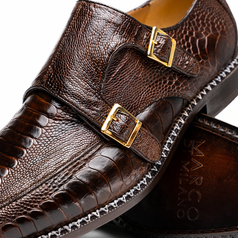 Marco Di Milano Napoli Brown Leather Oxfords