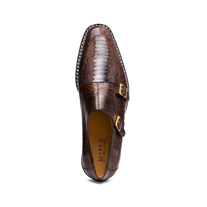 Marco Di Milano Napoli Brown Leather Oxfords