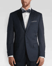 Navy Blue Prom Suit - AlbertoNardoniStore