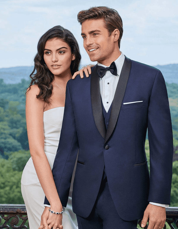 Navy Blue Wedding Tuxedo - AlbertoNardoniStore