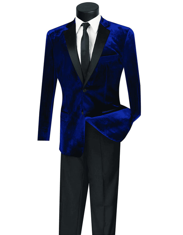 Navy Blue Wedding Tuxedo - AlbertoNardoniStore