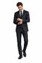 Novello Black, Modern Fit, Pure Wool Suit by Tiglio Luxe TIG1001