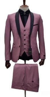 Rose Gold Suit For Men - Rose Gold Groomsmen Suits - AlbertoNardoniStore