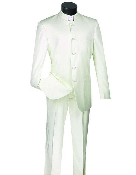 Cream Colour Suit - Cream Colored Suit - Cream Groomsmen Suit - AlbertoNardoniStore