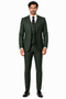 Olive Peaky Green 3 Piece Tweed Men's Suit