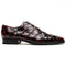 Marco_Di_Milano Olivieri Blackcherry Leather Shoe