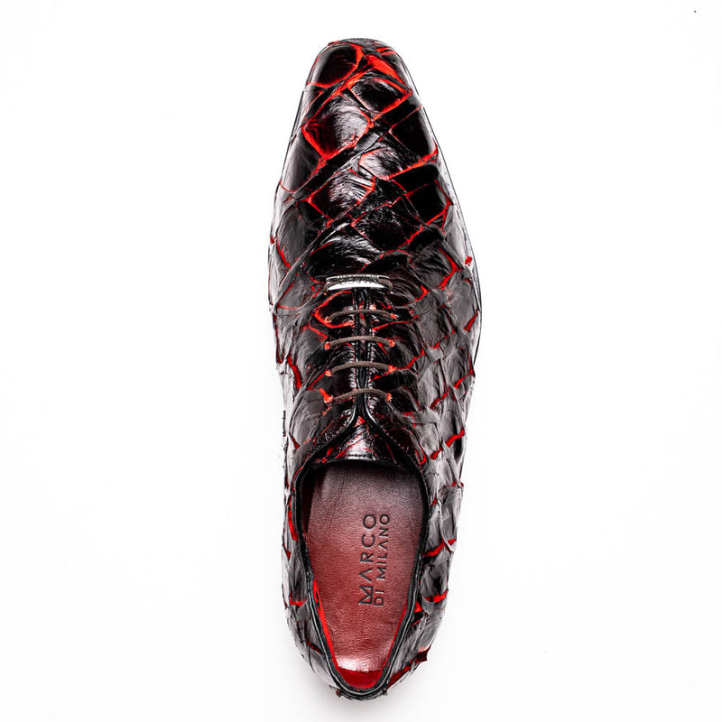 Marco_Di_Milano Olivieri Blackcherry Leather Shoe