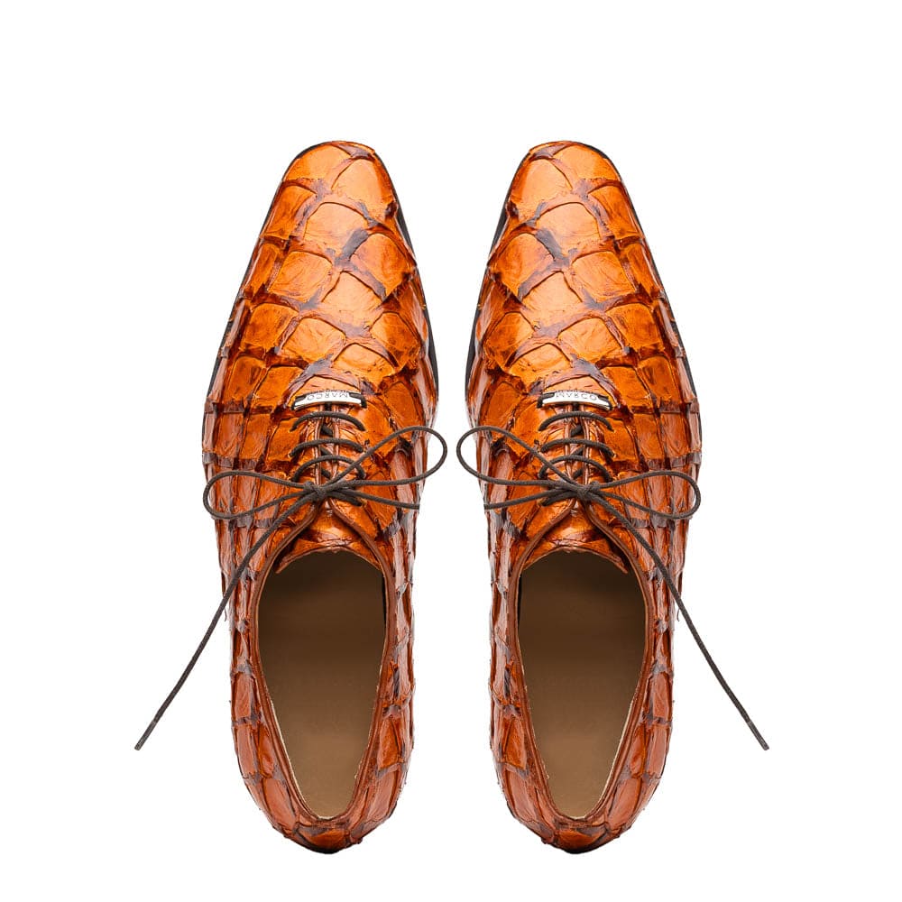 Marco Di Milano Olivieri Pirarucu Dress Oxfords Brandy