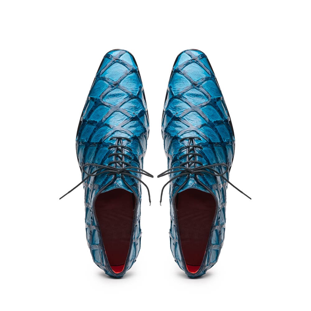 Marco Di Milano Olivieri Pirarucu Dress Oxfords Blue