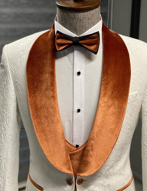 Orange and White Tuxedo - AlbertoNardoniStore