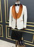 Orange and White Tuxedo - AlbertoNardoniStore