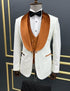 Orange and White Tuxedo - AlbertoNardoniStore