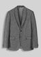 Men’s Grey Herringbone Winter Cowboy Blazer – Western Sport Coat Jacket