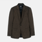 Men’s Vintage Dark Brown Pinstripe Blazer – Classic Retro Sport Coat Outfit