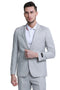 Men’s Very Light Grey - Linen Western Cowboy Blazer, Formal Sport Coat for Weddings, Parties, Country Events, and Casual Dress Wear in Ice Ash Color