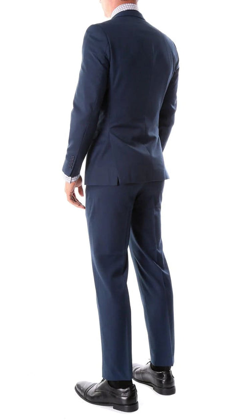 Oslo Navy Notch Lapel 2 Piece Slim Fit Suit