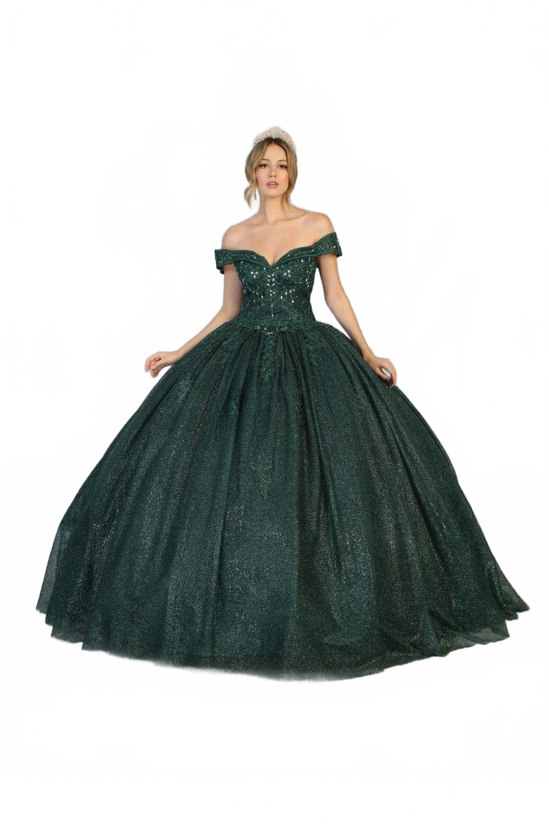 Layla K LK151 Off The Shoulder Quinceanera Dress And Plus Size