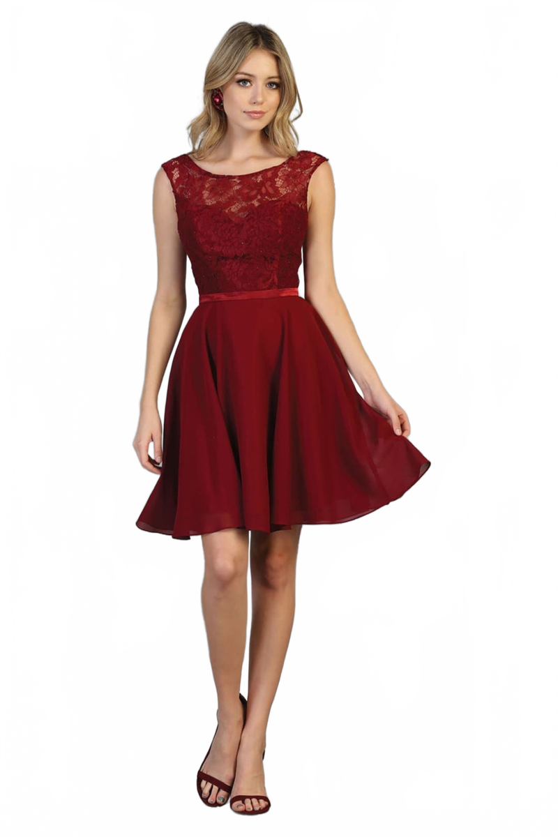 Dama Dresses for Quinceanera in Burgundy Style MQ1814 Quince Outfit