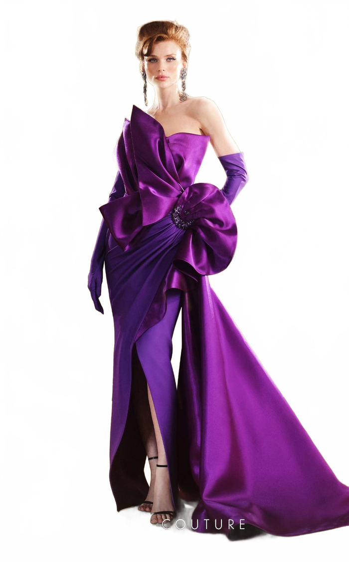 Fouad Sarkis F02854 Chic Evening Dress