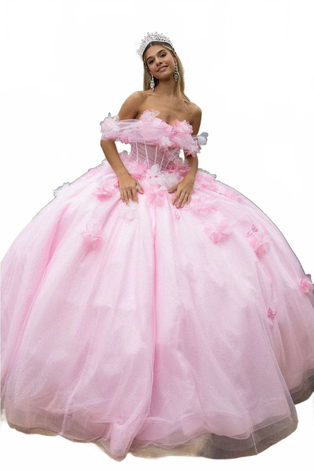 Off Shoulder Corset Ball Gown by GLS Gloria GL3608