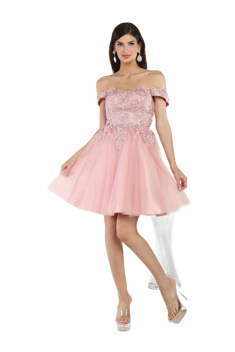Dama Dresses for Quinceanera in Dusty Rose Style MQ1964 Quince Outfit