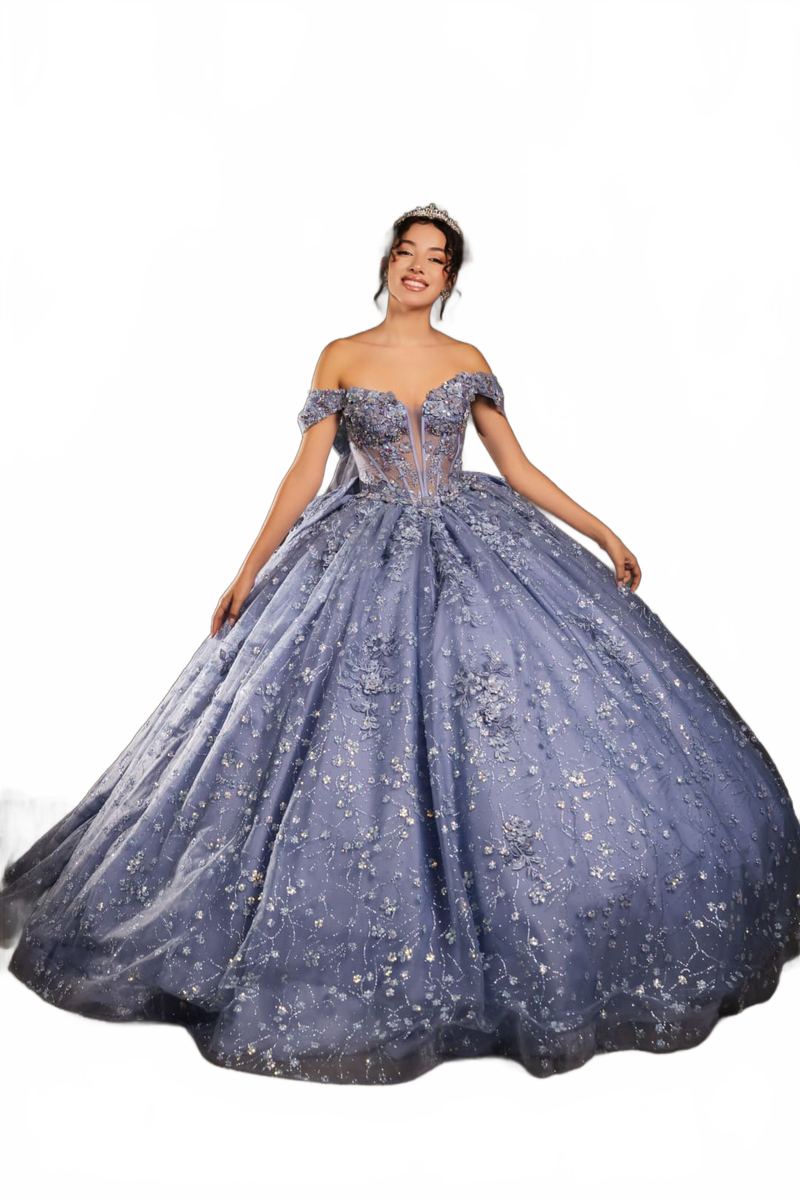 Prom Dress Sweetheart Off The Shoulder Ball Gown By Layla K LK273