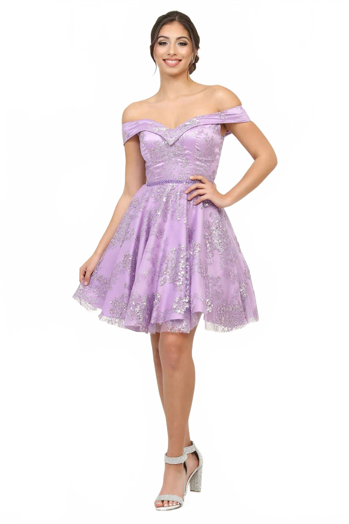 Dama Dresses for Quinceanera in Lilac Style MQ1933 Quince Outfit
