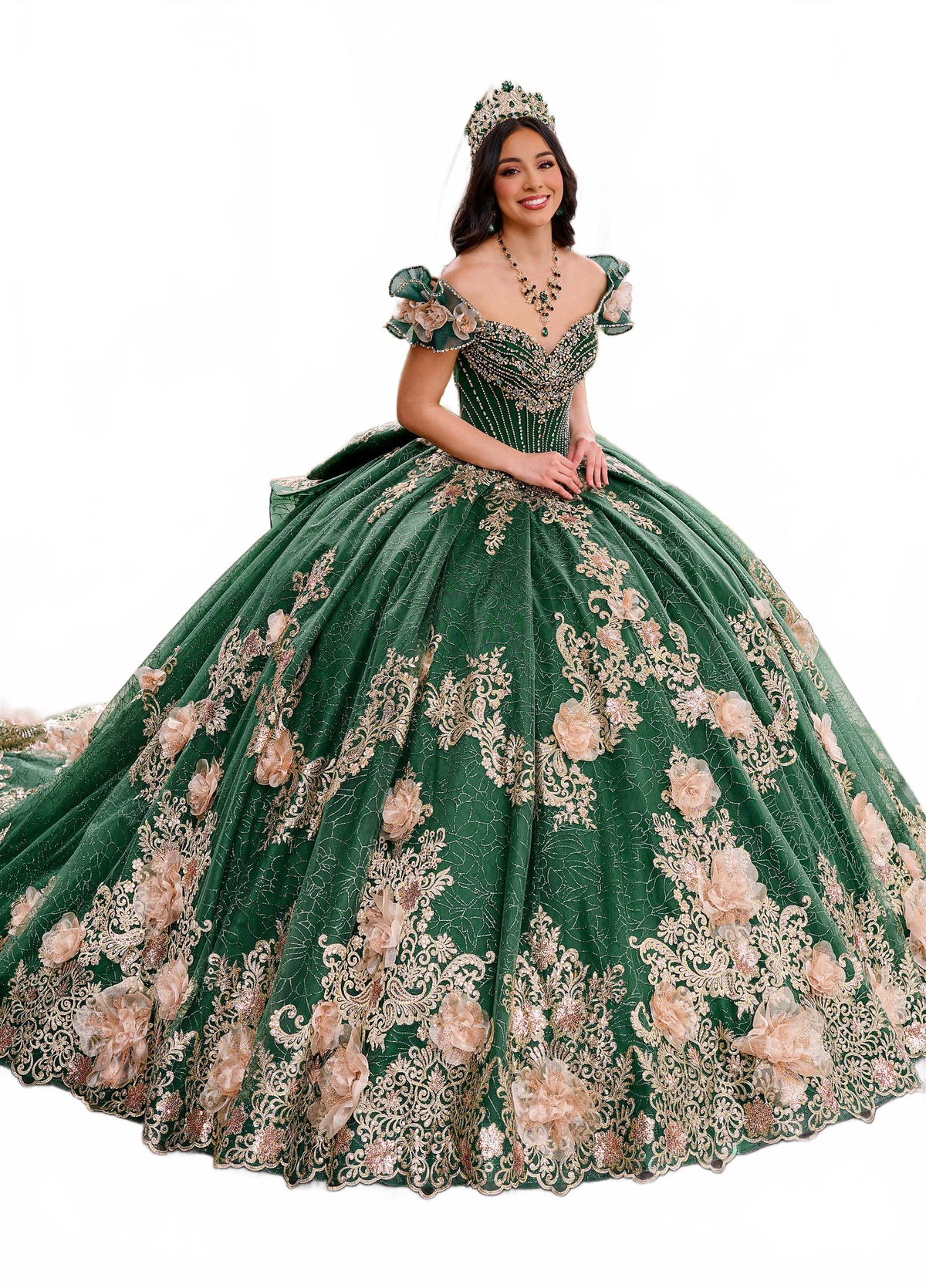 Rachel Allan RQ3133 Off Shoulder Quinceanera Dress