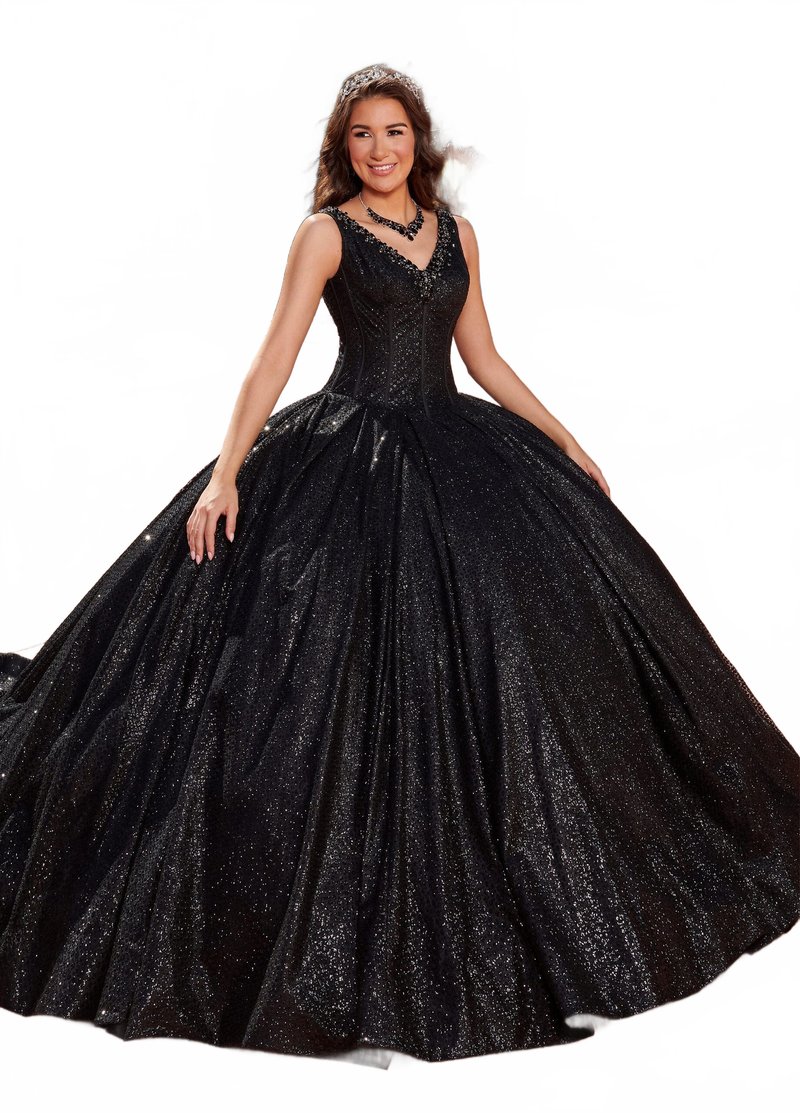 Rachel Allan RQ1127 Sleeveless Corset Quinceanera Dress