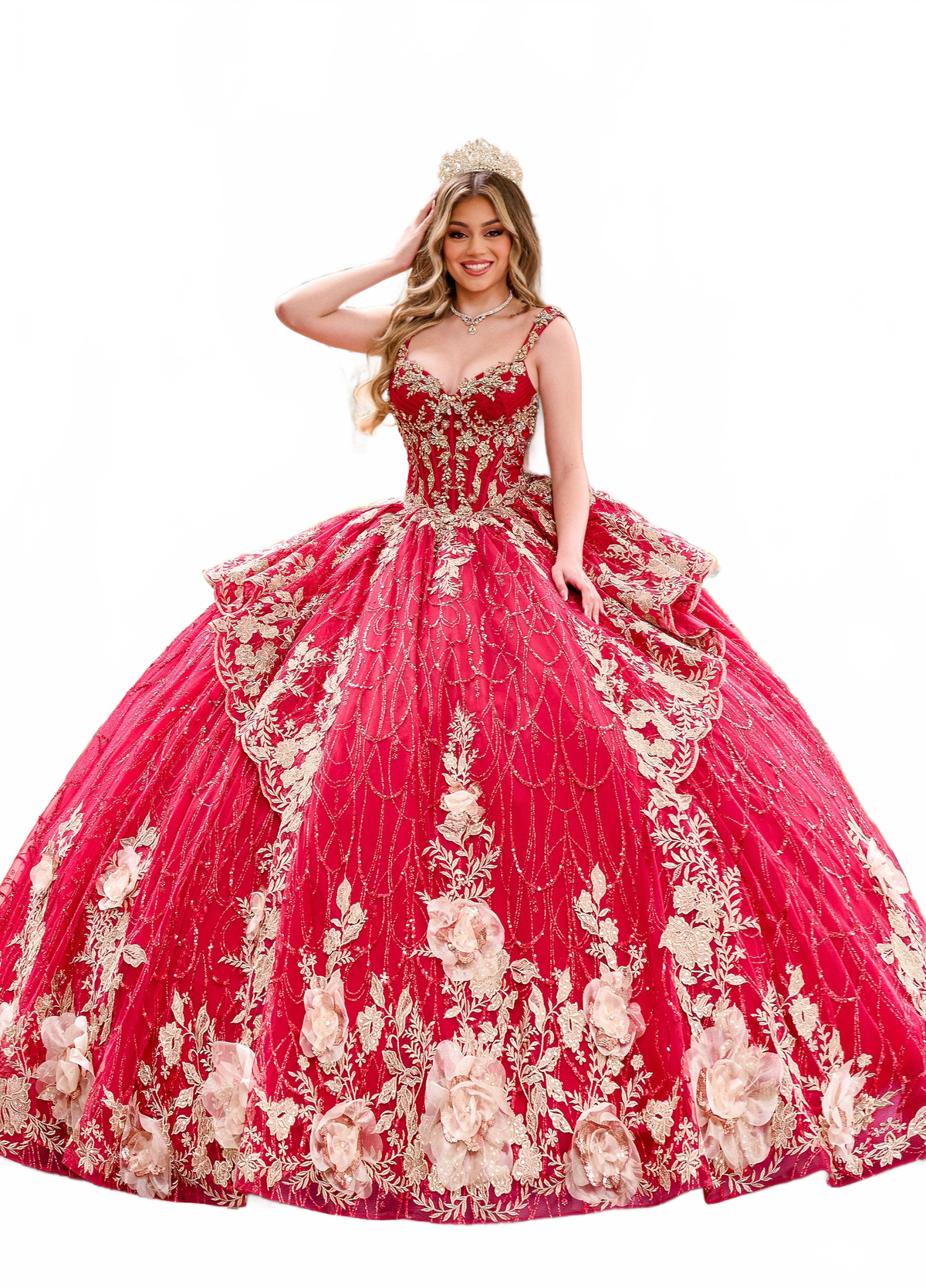 Rachel Allan RQ3140 Sleeveless Quinceanera Dress
