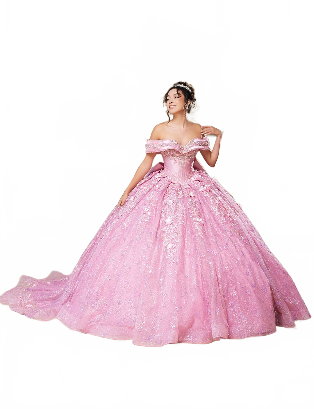 Gala Dress Sweetheart Off The Shoulder Ball Gown By Layla K LK277
