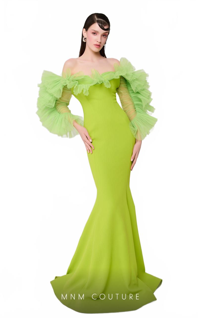 Fouad Sarkis F02850 Off-Shoulder Mermaid Gown