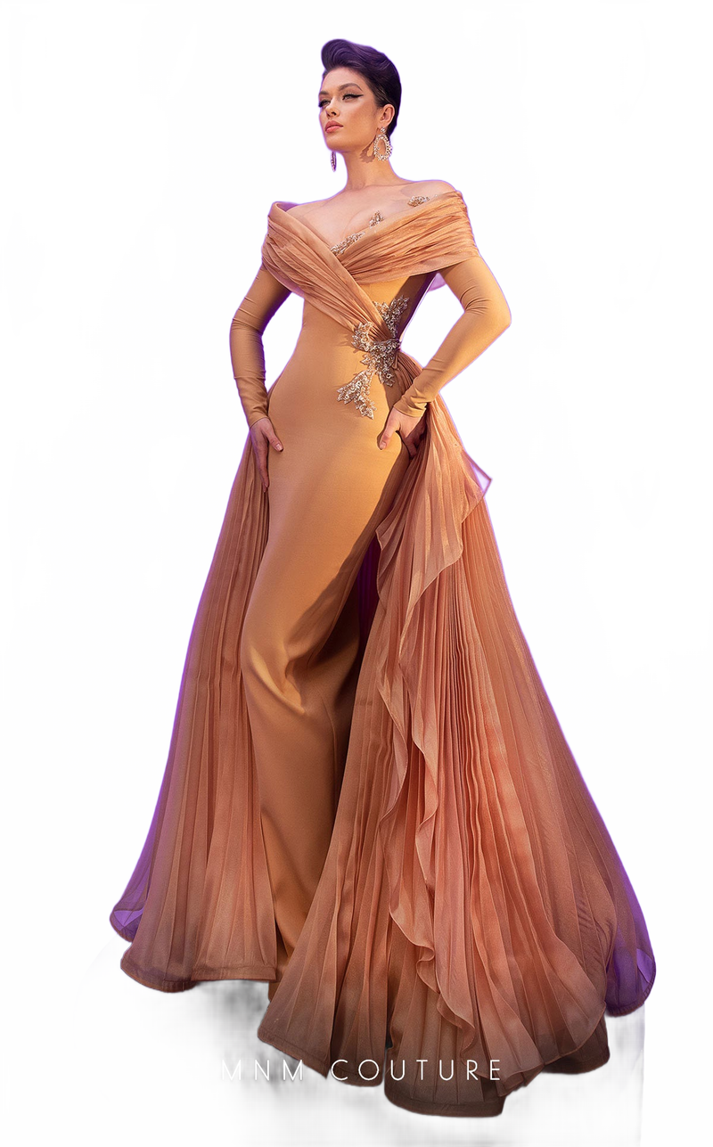 Fouad Sarkis F02800 Elegant Evening Dress
