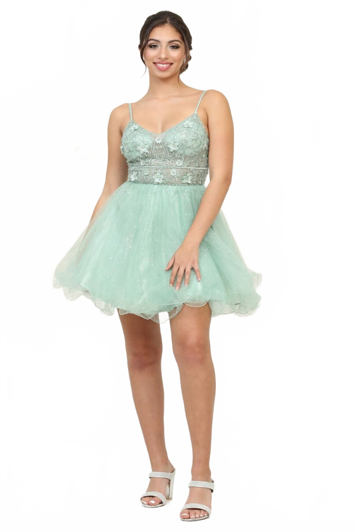 Dama Dresses for Quinceanera in Sage Style MQ2067 Quince Outfit