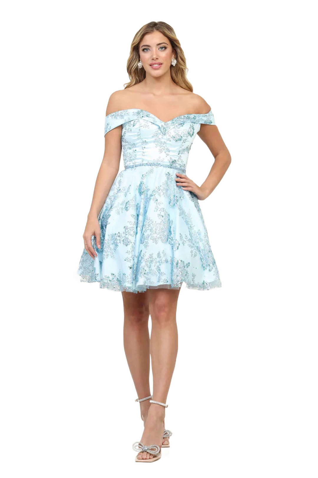 Dama Dresses for Quinceanera in Baby Blue Style MQ1933 Quince Outfit