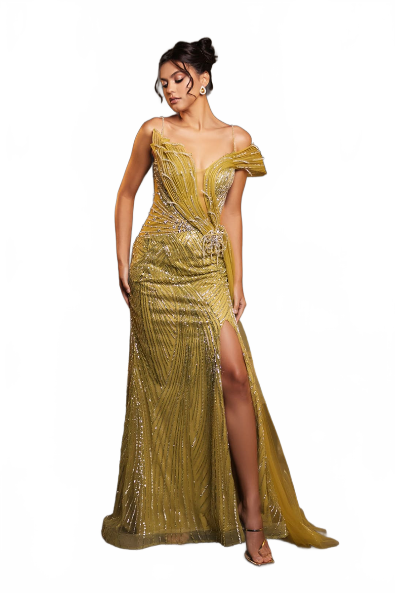Pageant Dress One Shoulder Strap Long Gala Gown By Royal Queen RQ8187-New Collection